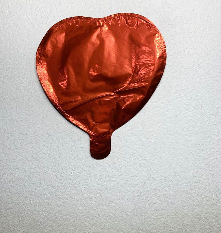 16- Red Heart Balloon